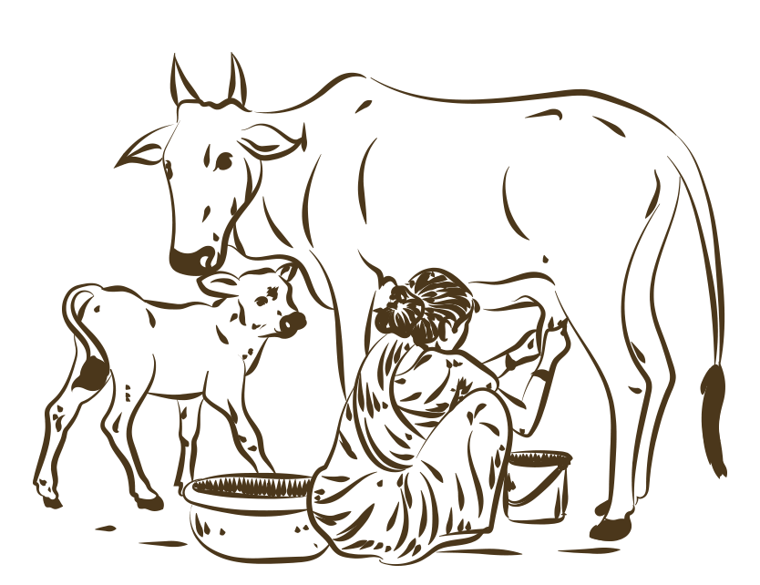 Milking by hand